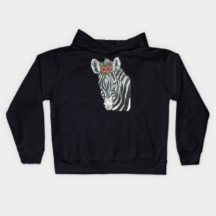 Zebra love Kids Hoodie